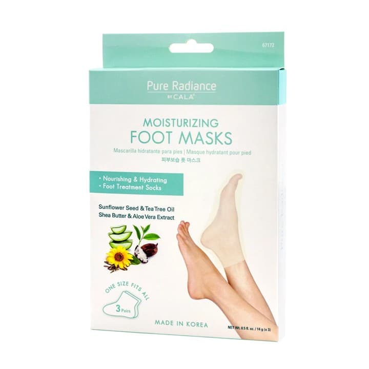 CALA MOISTURIZING FOOT MASKS 3PAIRS