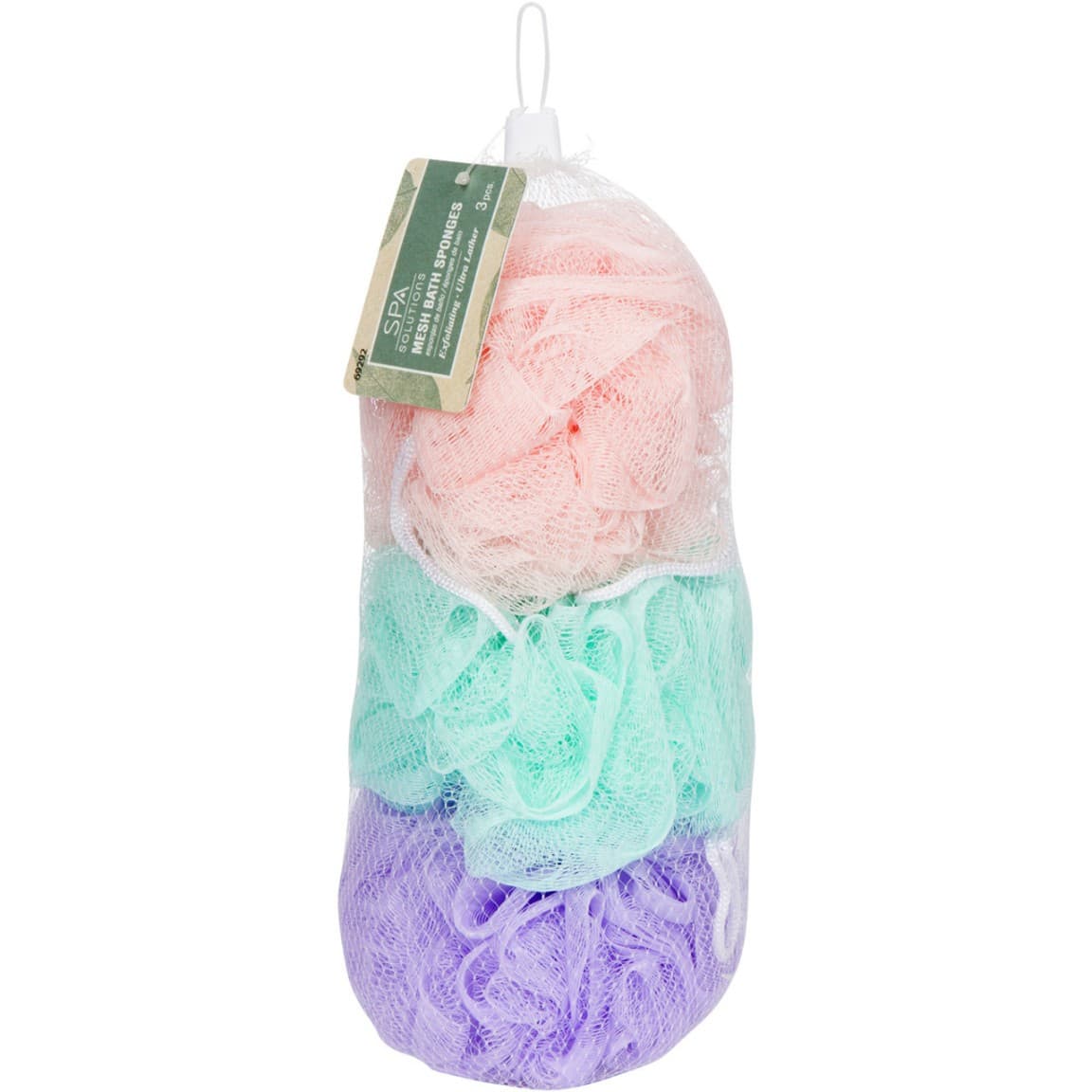 CALA MESH BATH SPONGES SET SOLUTIONS 3PCS