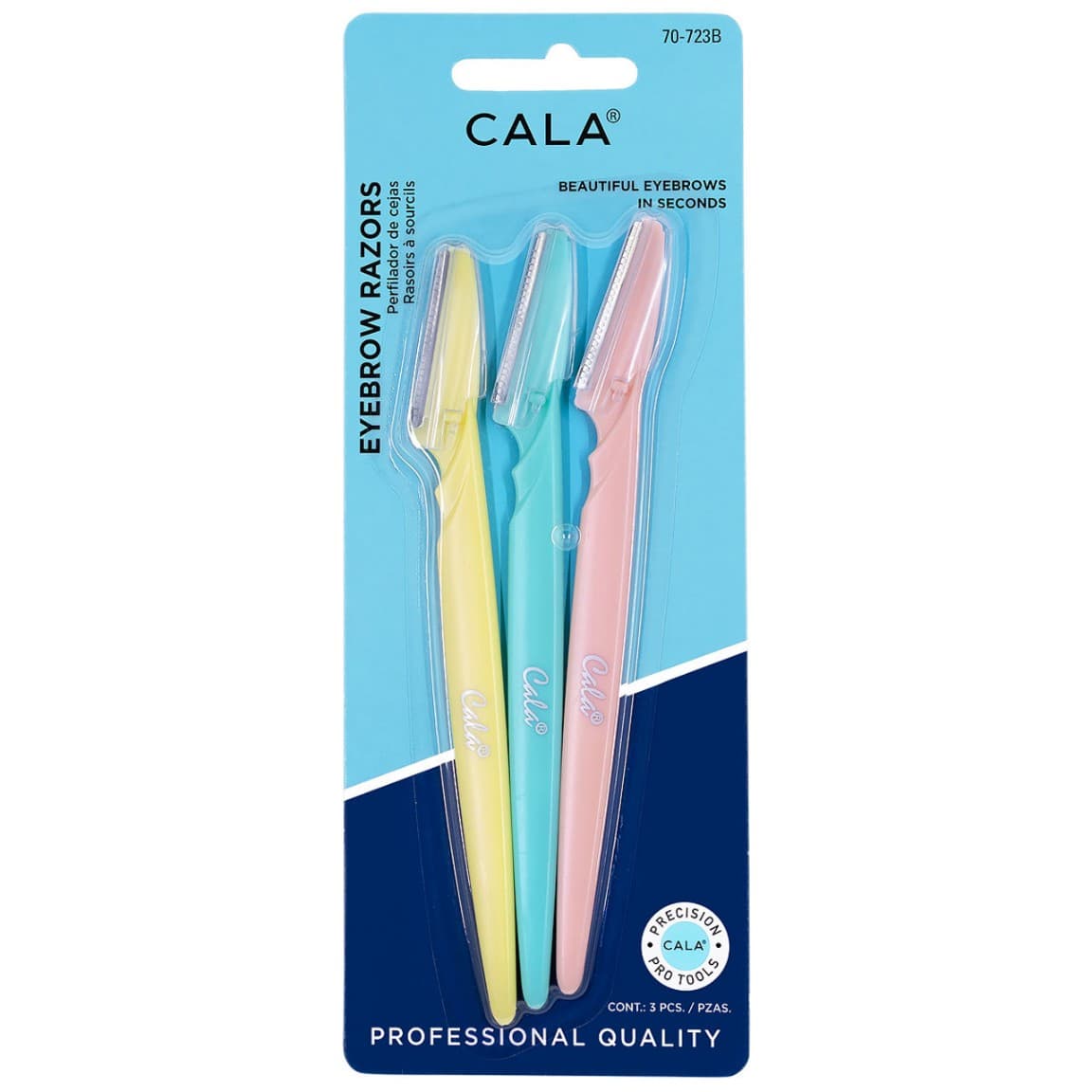 CALA EYEBROW RAZORS 3PCS