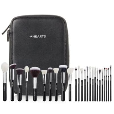HEARTS ALL IN ON MAKEUP ARTIST فرشاة SET