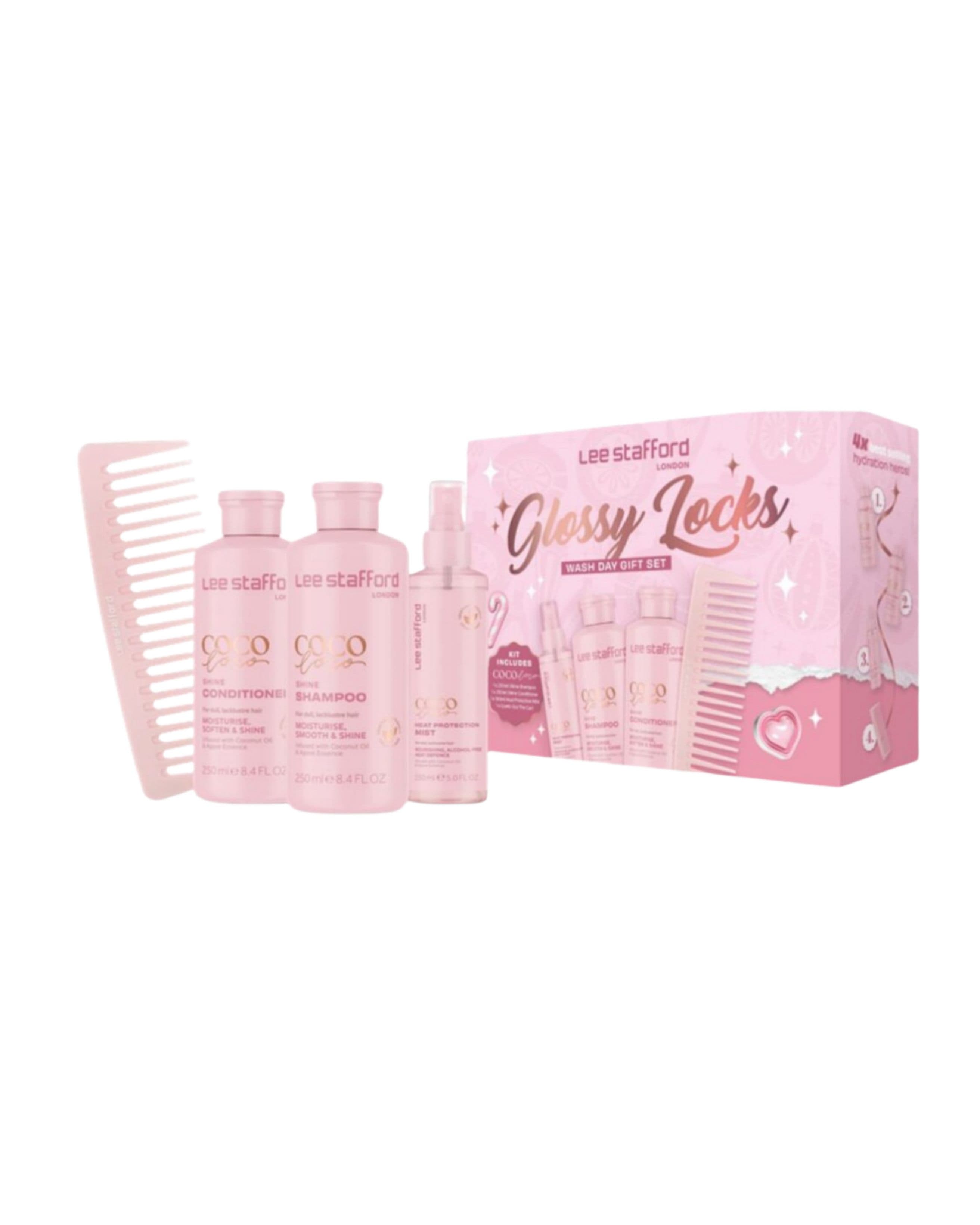 LEESTAFFORD SET GLOSSY LOCKS