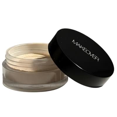 MAKEOVER LOOSE باودر فاونديشن WHITH MINI KABUKI فرشاة - F09