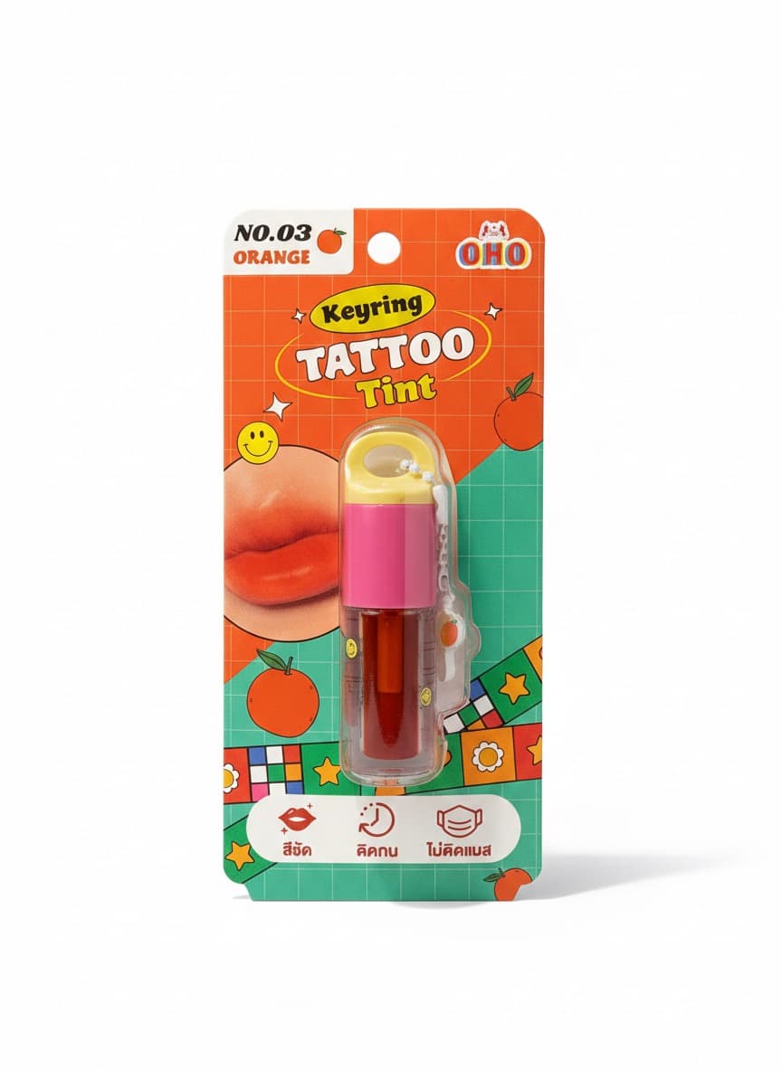 OHO KEYRING TATTOO تينت