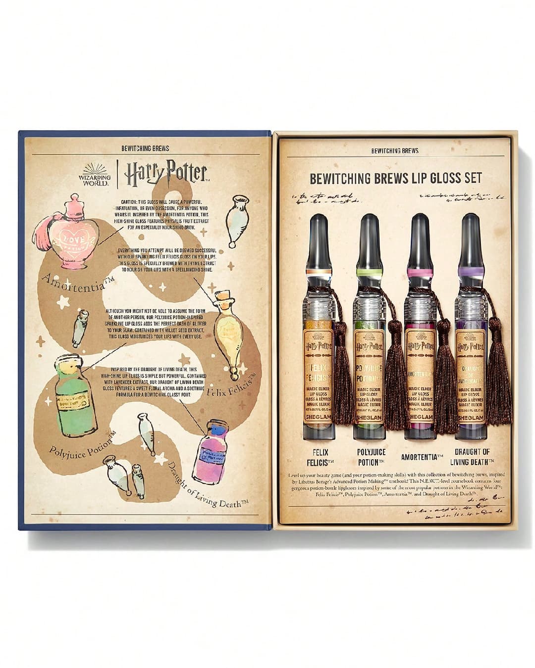 SHEGLAM Harry Potter™ X SHEGLAM Bewitching Brews Lip Gloss Set