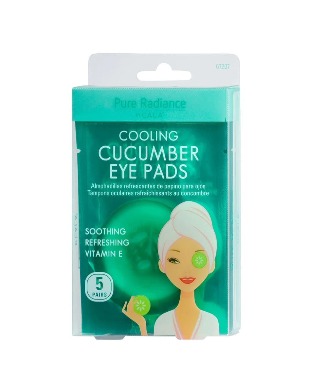 CALA COOLING CUCUMBER EYE PADS 5PAIRS