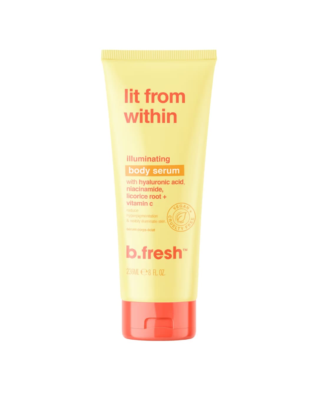 B . FRESH LIT FROM WITHIN 2 3 6 ML