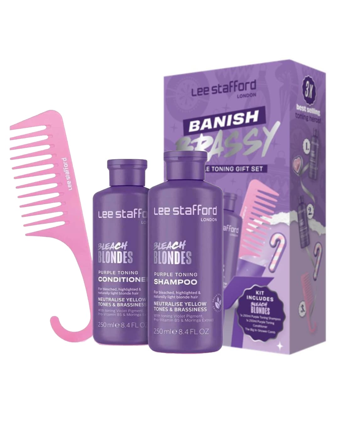 LEESTAFFORD SET BANISH BRASSY