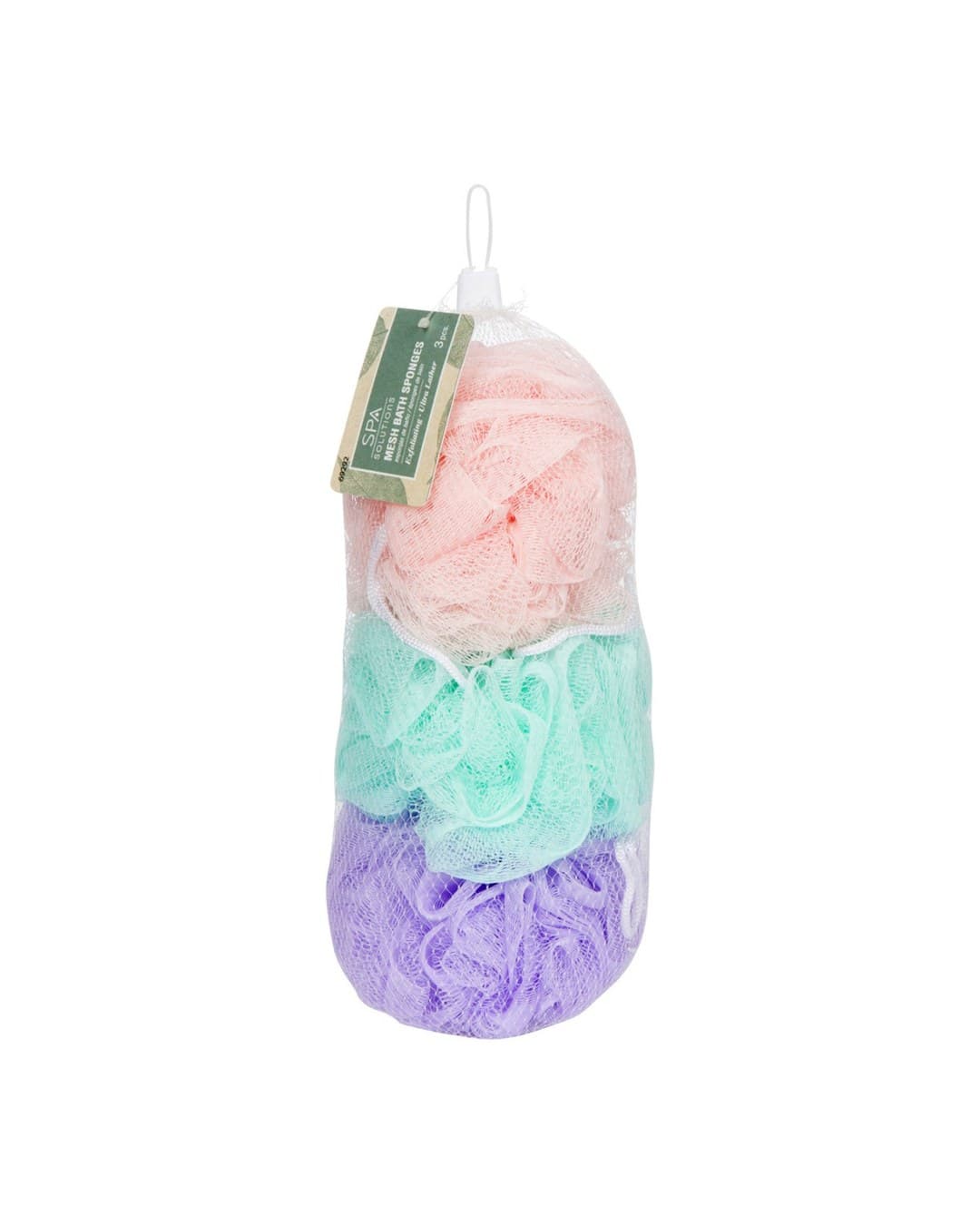 CALA MESH BATH SPONGES SET SOLUTIONS 3PCS
