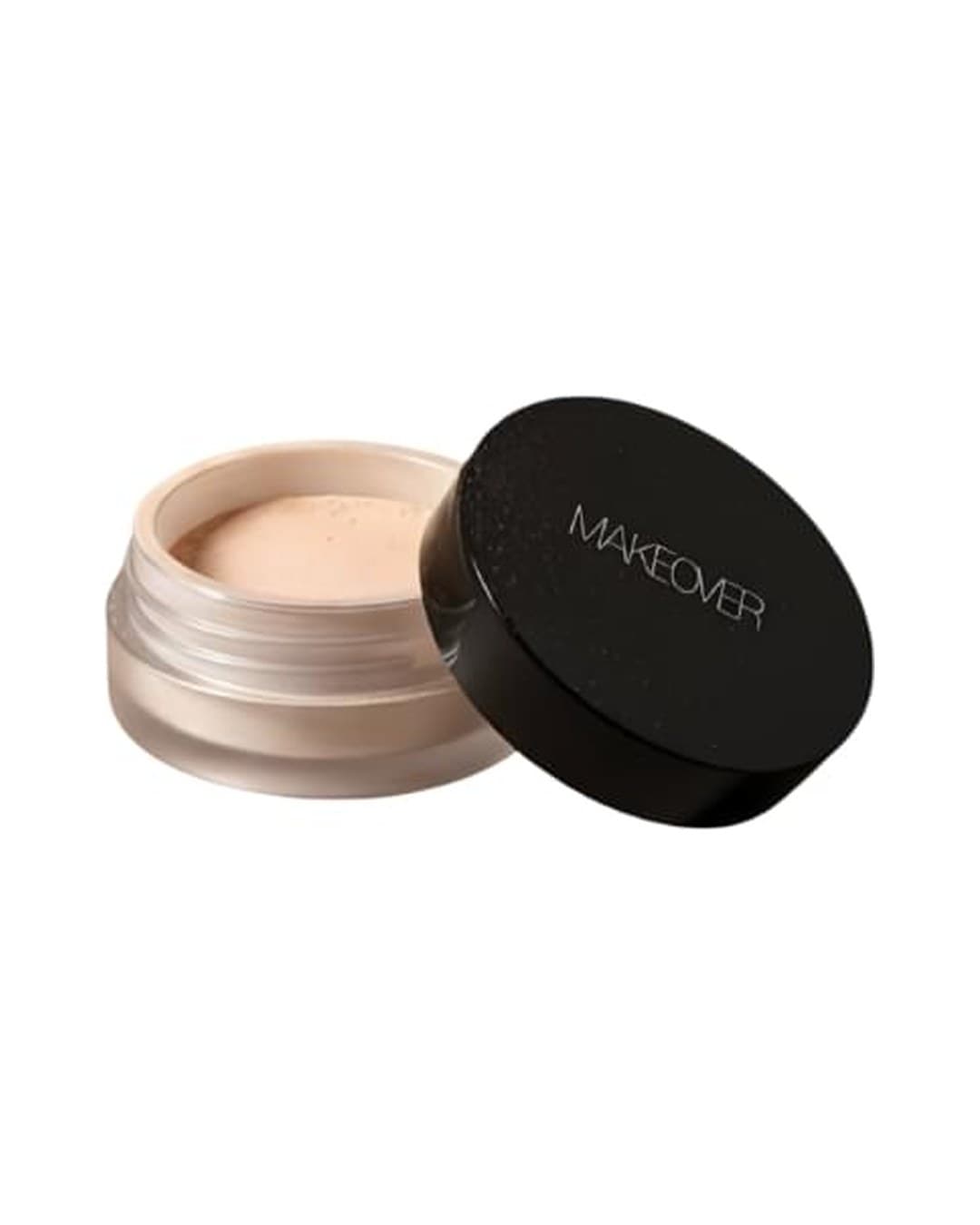 MAKEOVER LOOSE باودر فاونديشن WHITH MINI KABUKI فرشاة - F 0 9